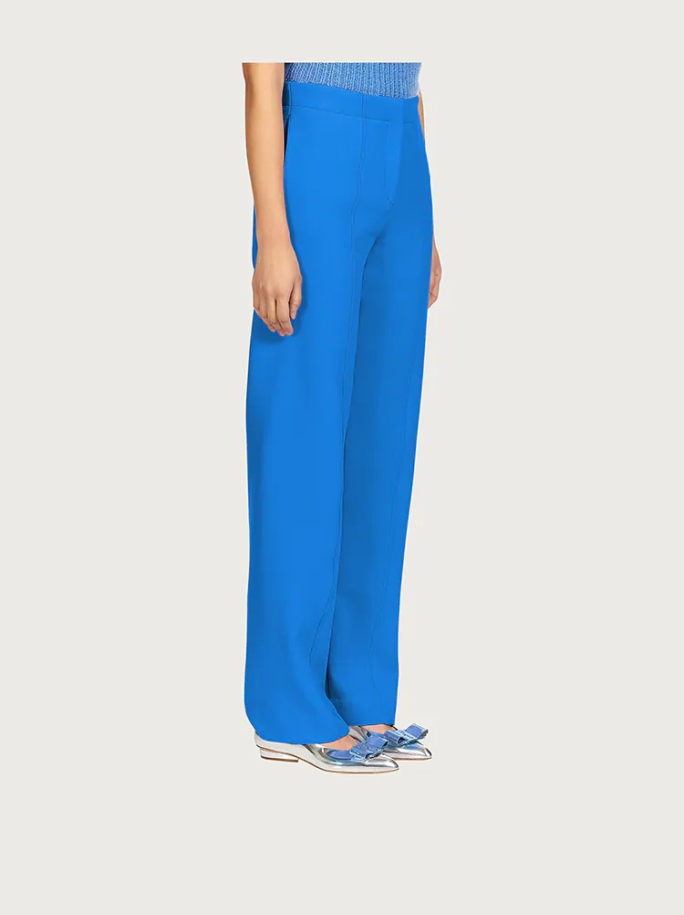 TECHNICAL WOOL TROUSERS - 5