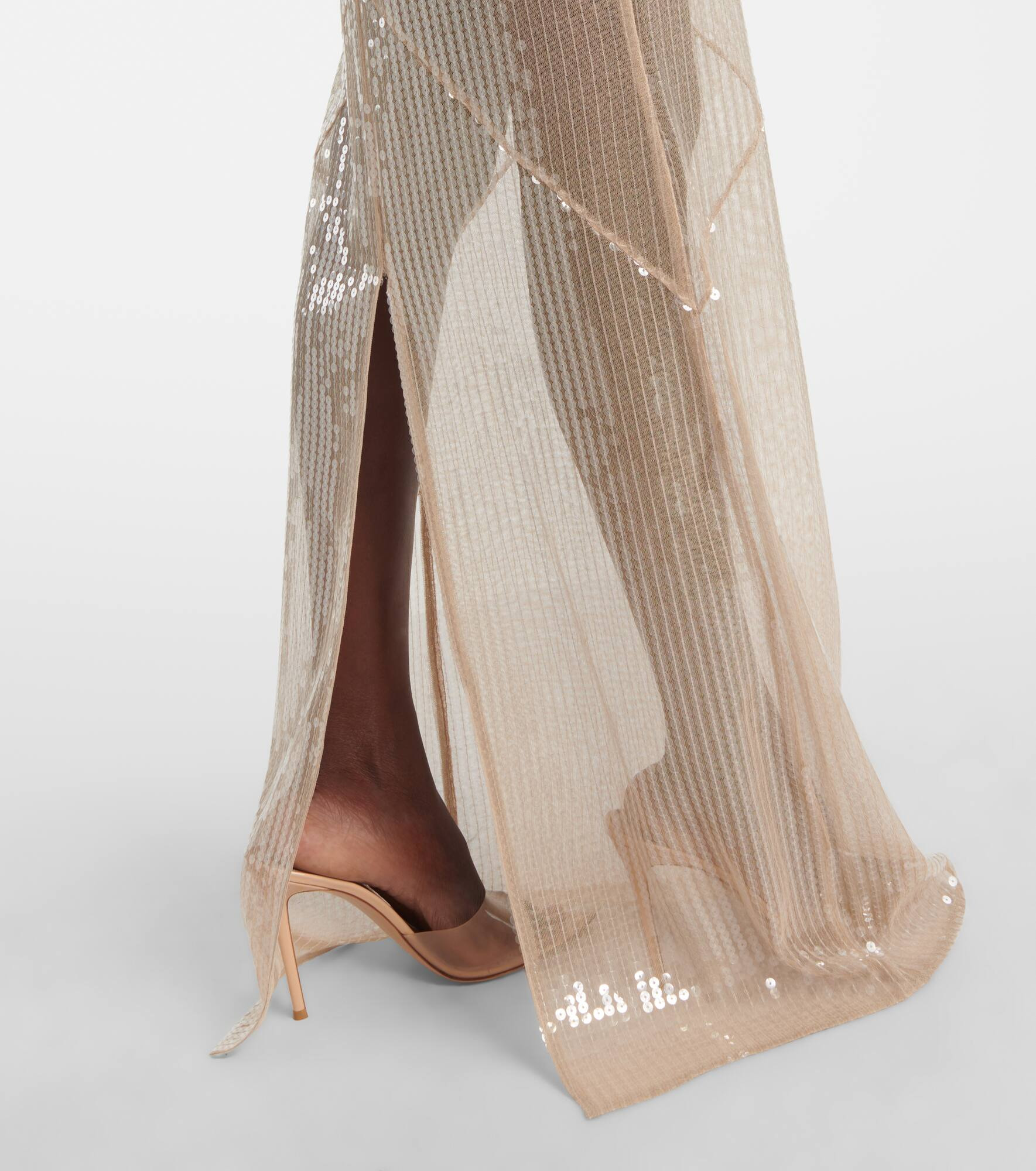 Sequined gown - 5