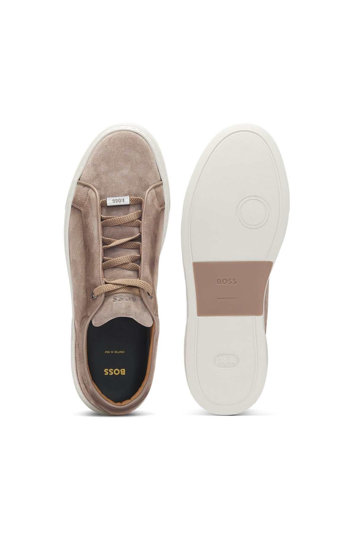 GARY LOW-TOP TRAINERS IN SUEDE - 4