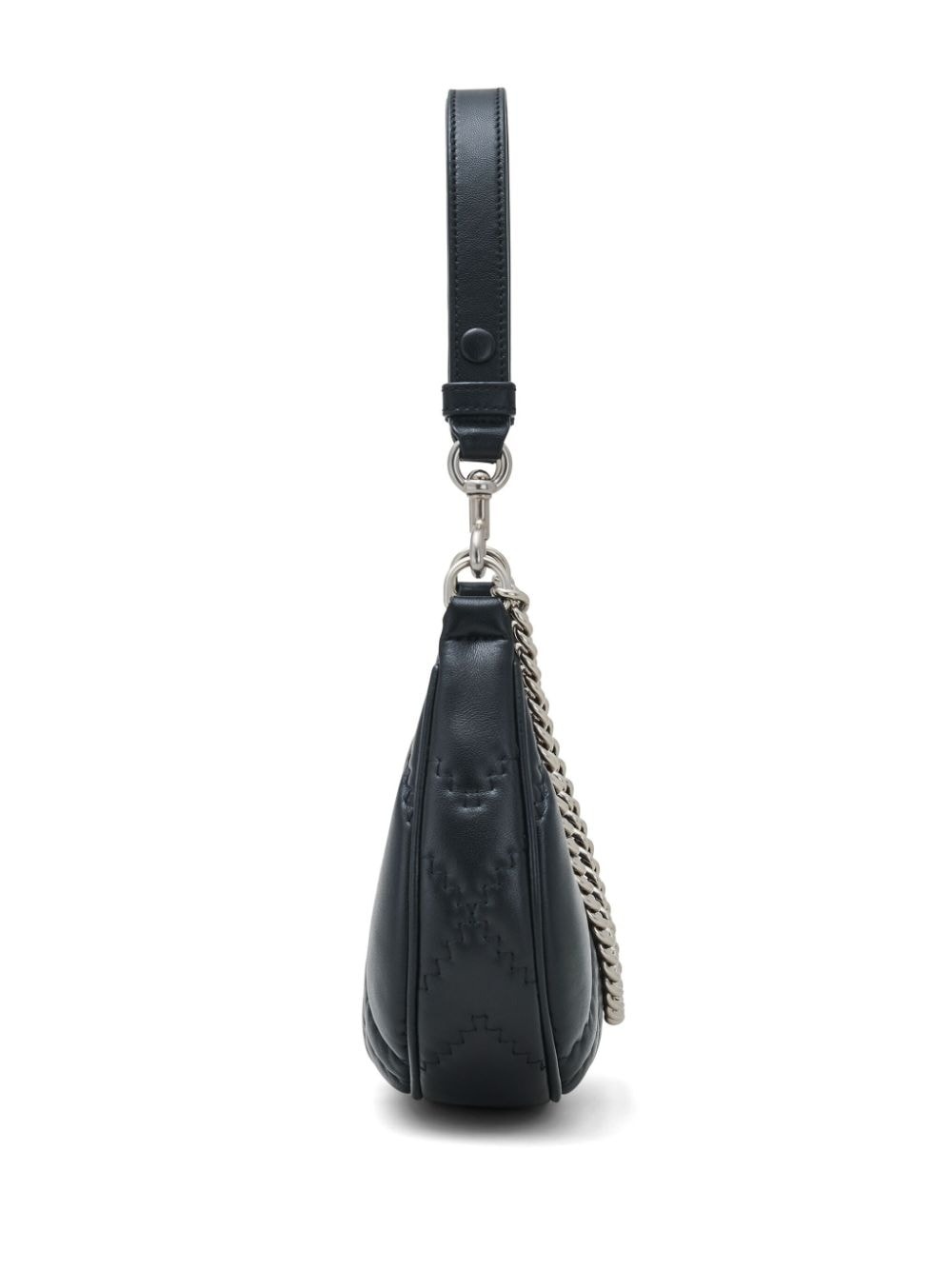 The Quilted Leather Curve shoulder bag - 5
