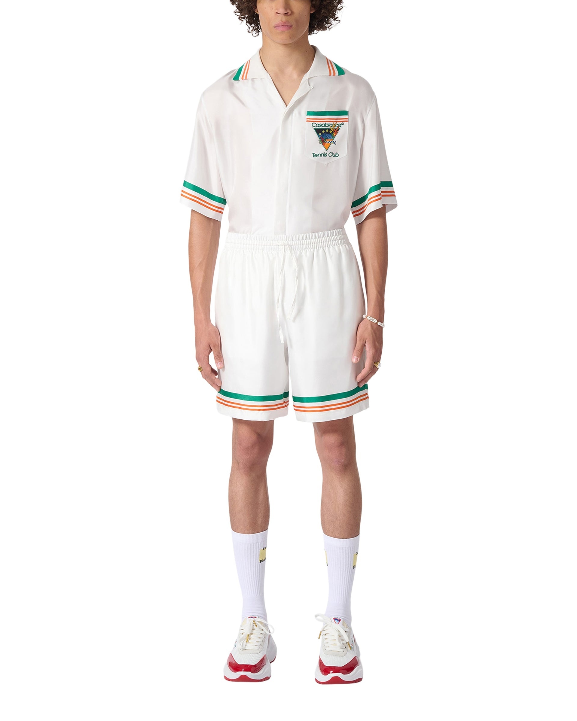 Tennis Club Icon Silk Shirt - 4