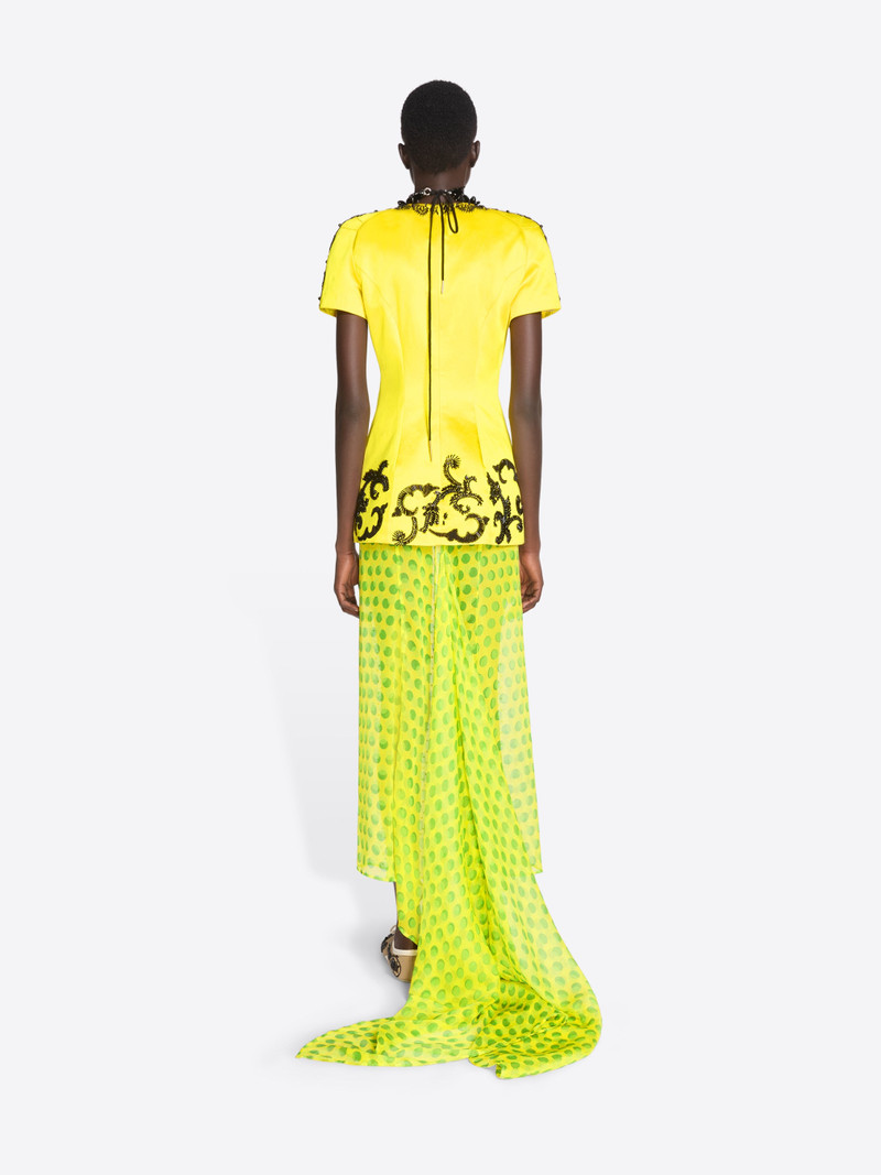 EMBROIDERED TAILORED TOP 4