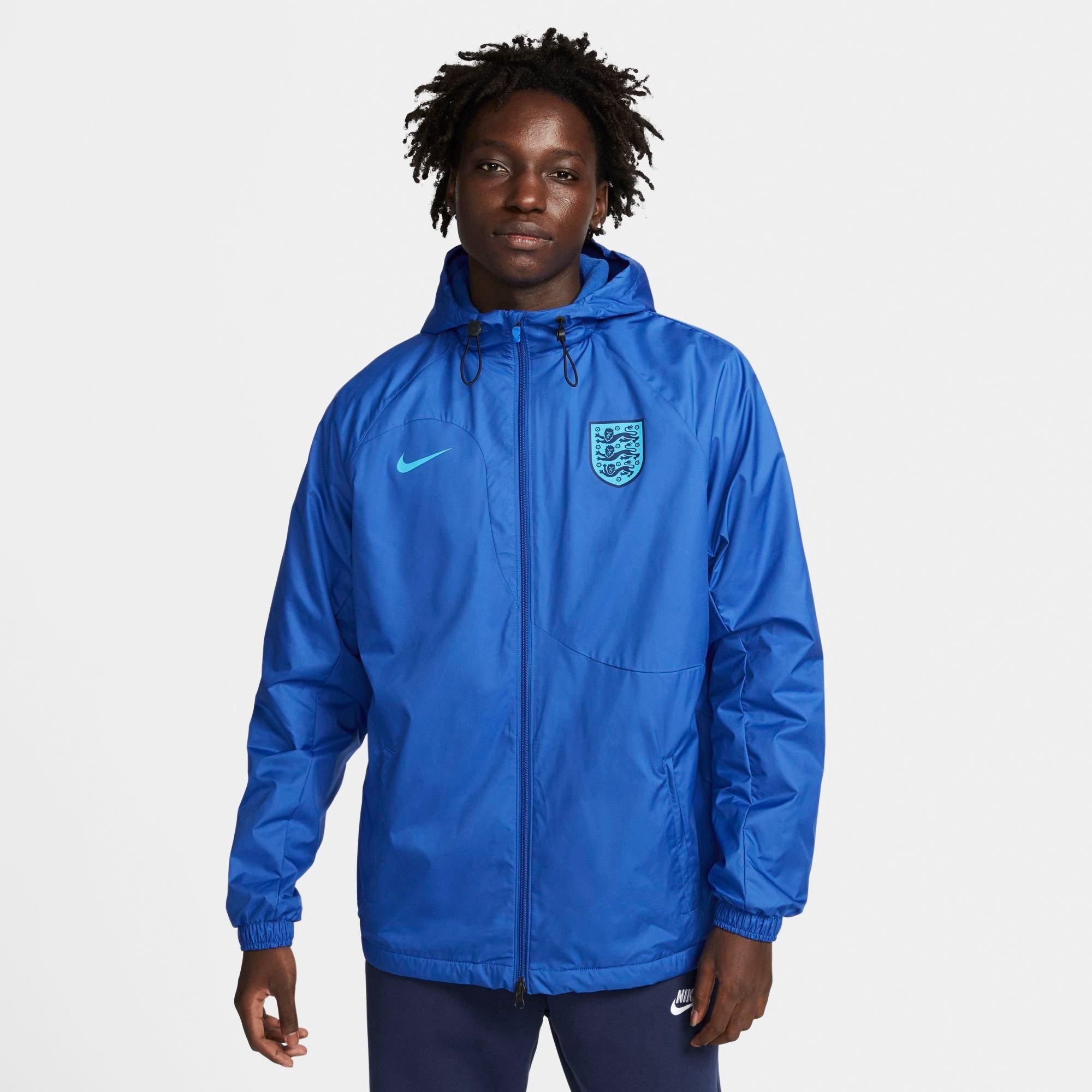 Nike MEN'S NIKE ENGLAND STRIKE DRI-FIT HOODED SOCCER JACKET