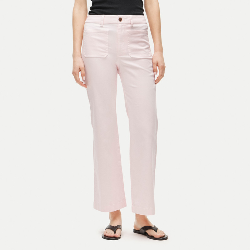 Charley kickout cropped pant in chino 3