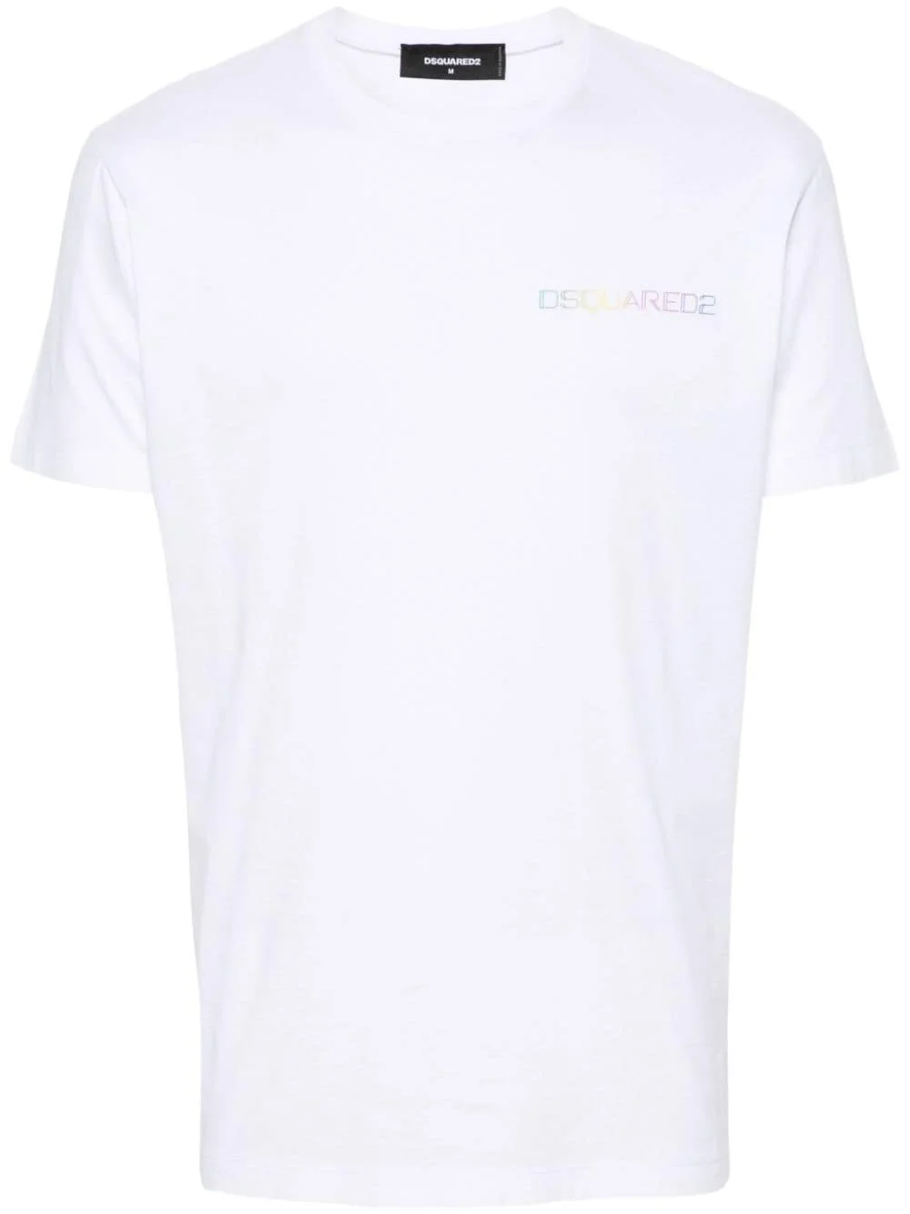 logo-print cotton T-shirt - 1