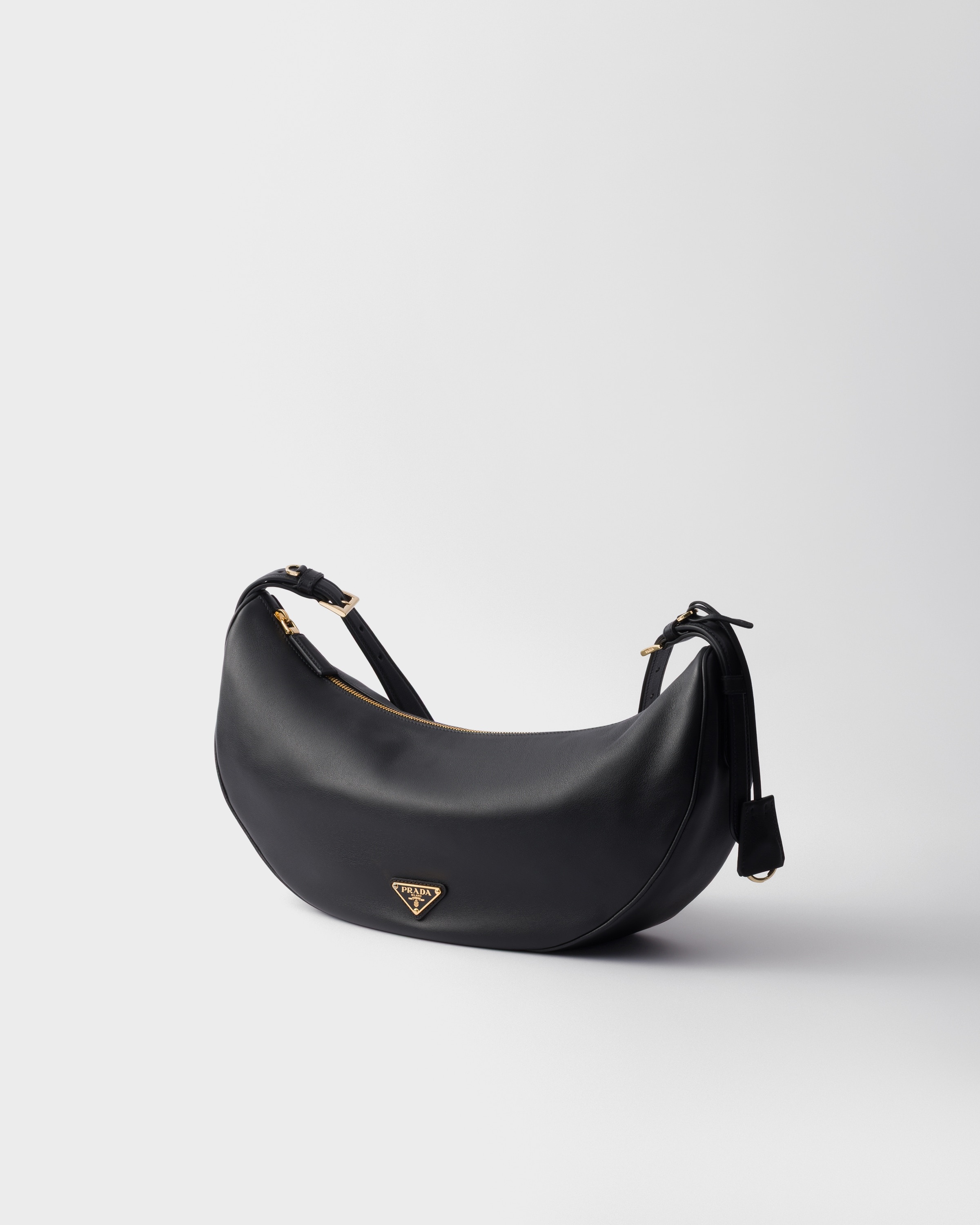 Prada Demi-lune large leather shoulder bag - 3