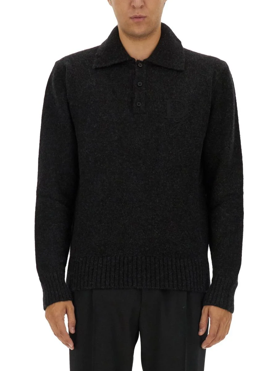 Dolce & Gabbana Wool Polo. - 1
