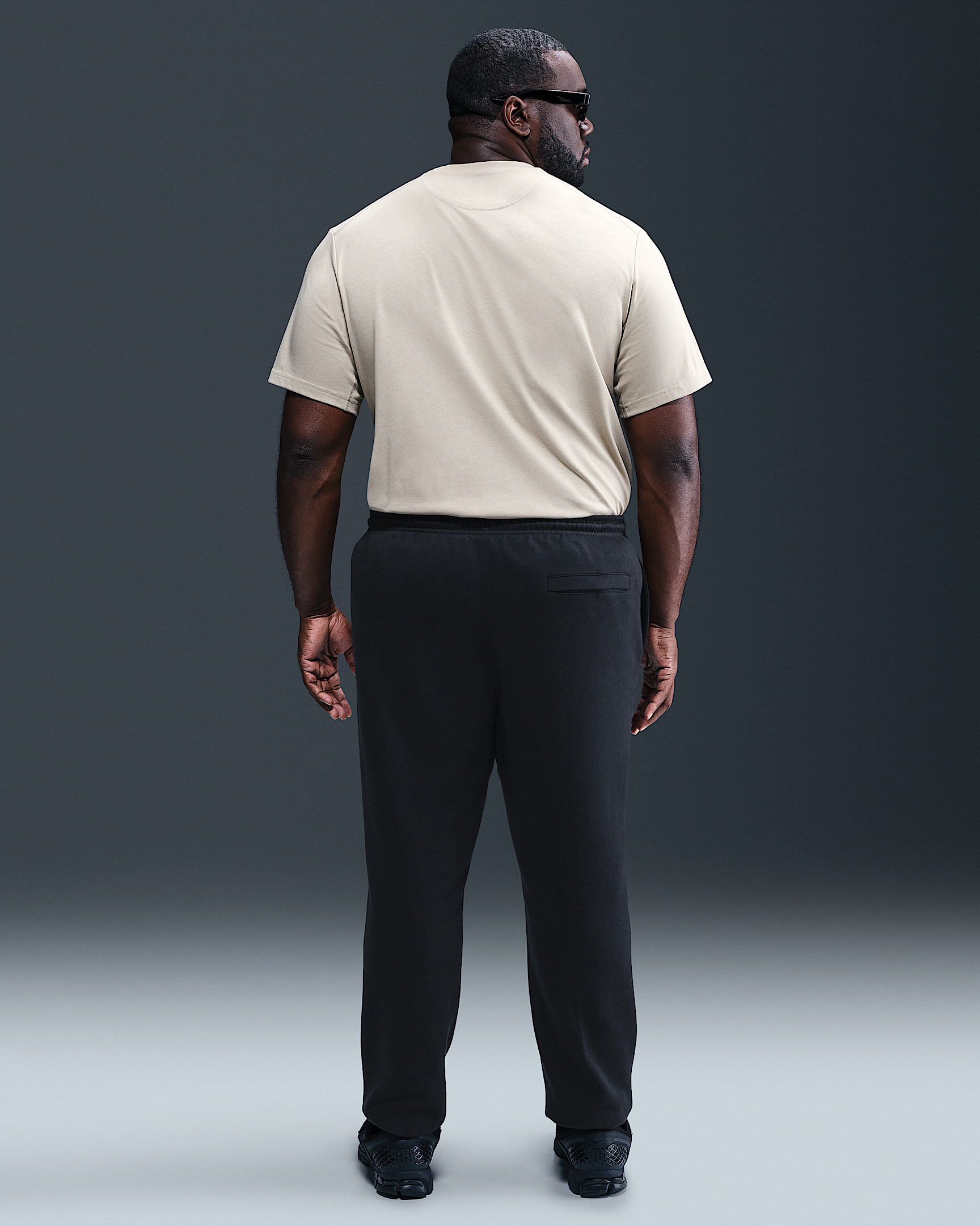 Nike Club Men's Cuffed Brushed Fleece Pants - 9