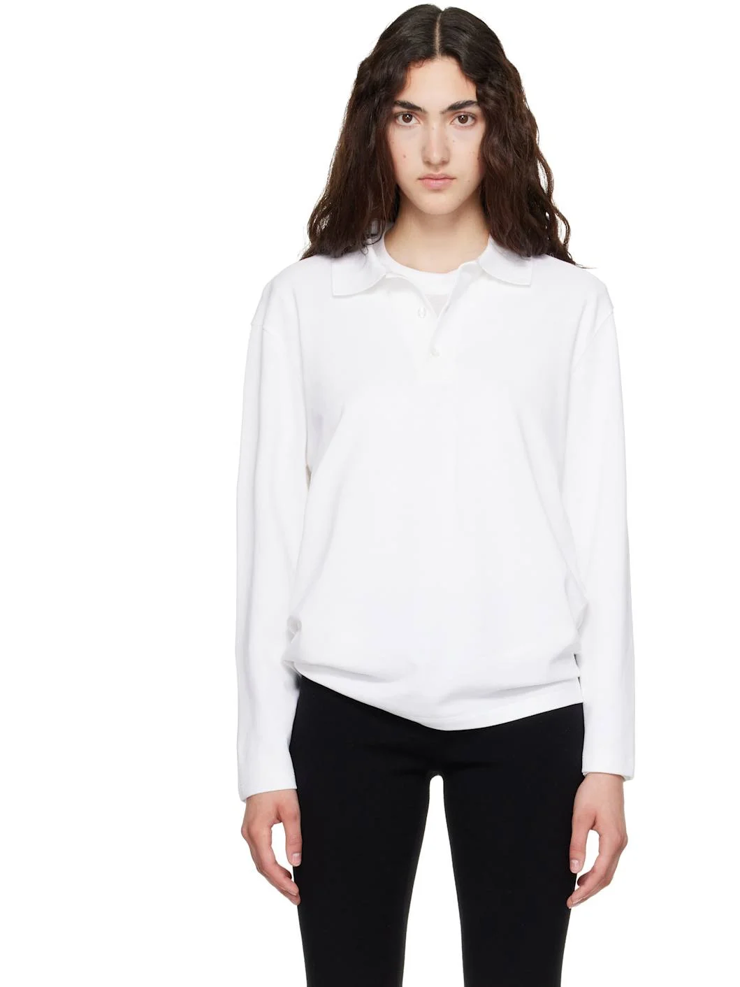 White Diana Polo - 1