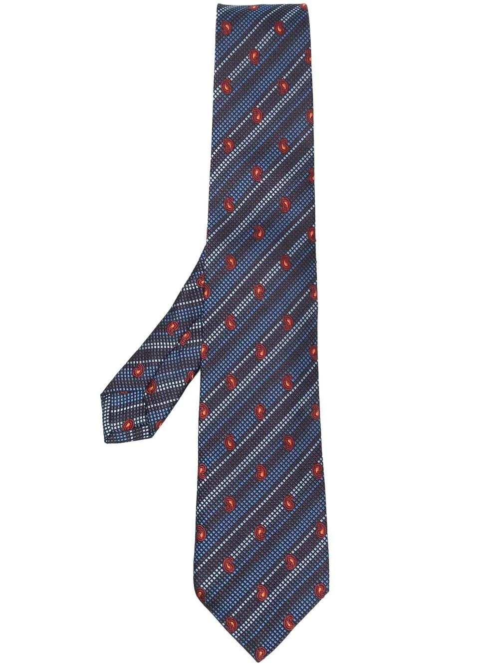 diagonal stripe pattern tie - 1