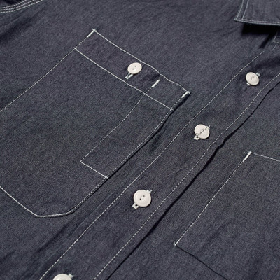 Engineered Garments Engineered Garments Indigo Work Shirt outlook