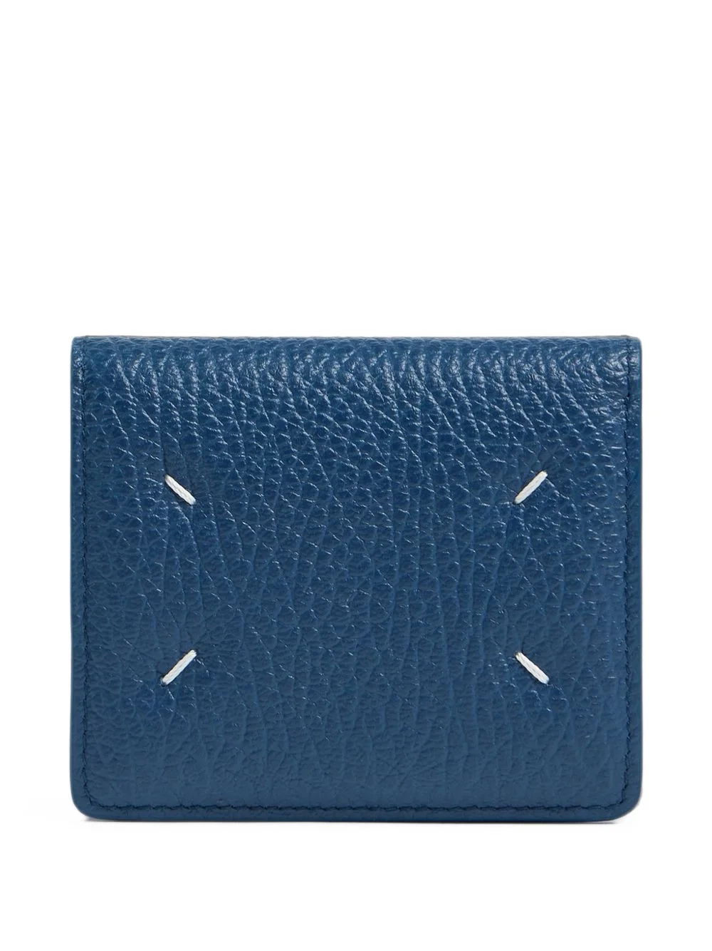 Four Stitches grained leather cardholder - 1