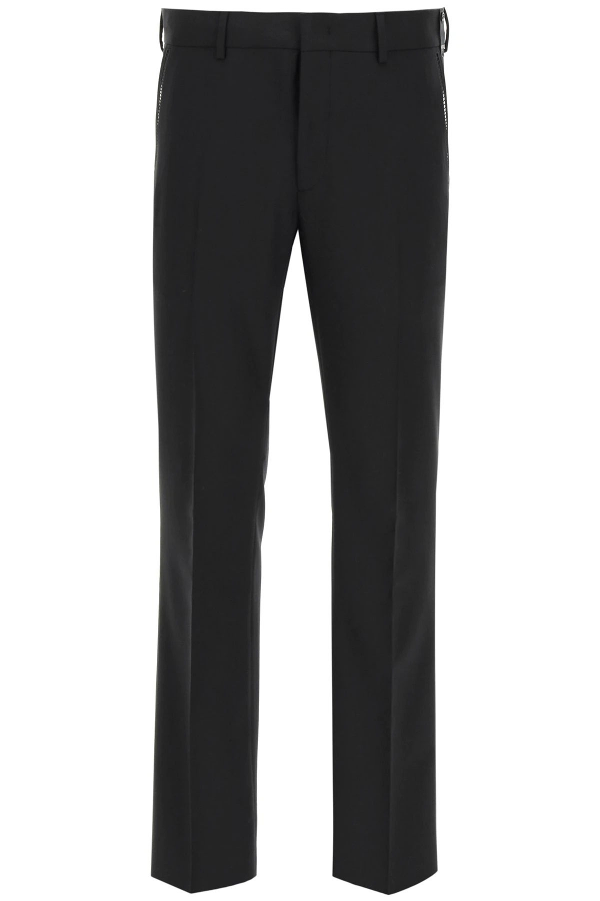 WOOL TROUSERS WITH A JOUR PATTERN - 1