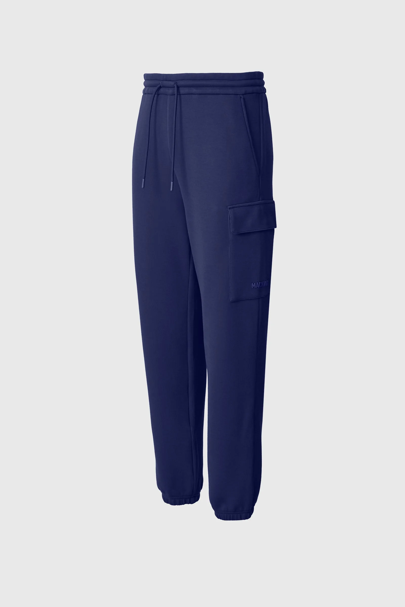 MARVIN-R Double face jersey cargo sweatpants - 1