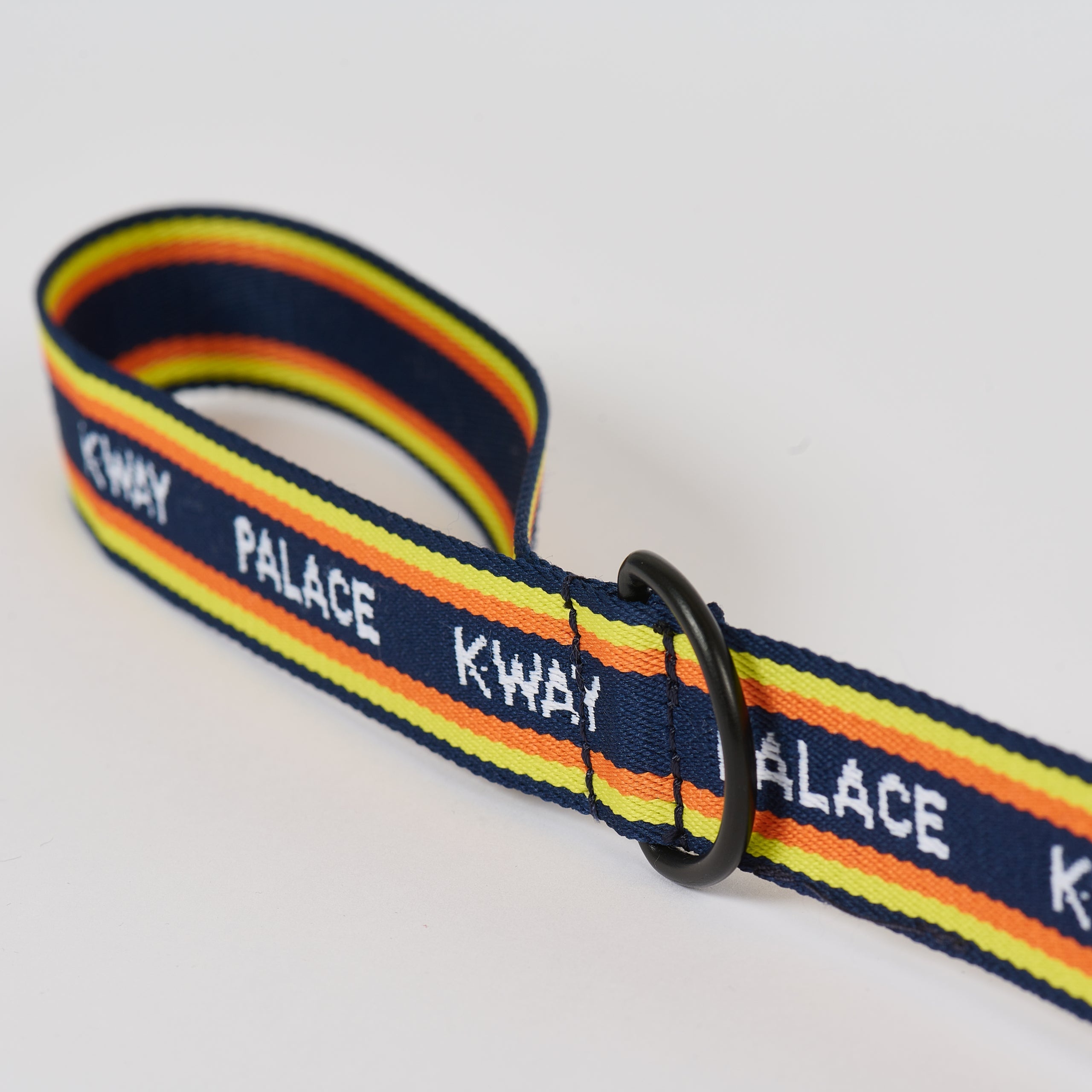 PALACE K-WAY DOG LEAD NAVY / YELLOW STRIPE - 3