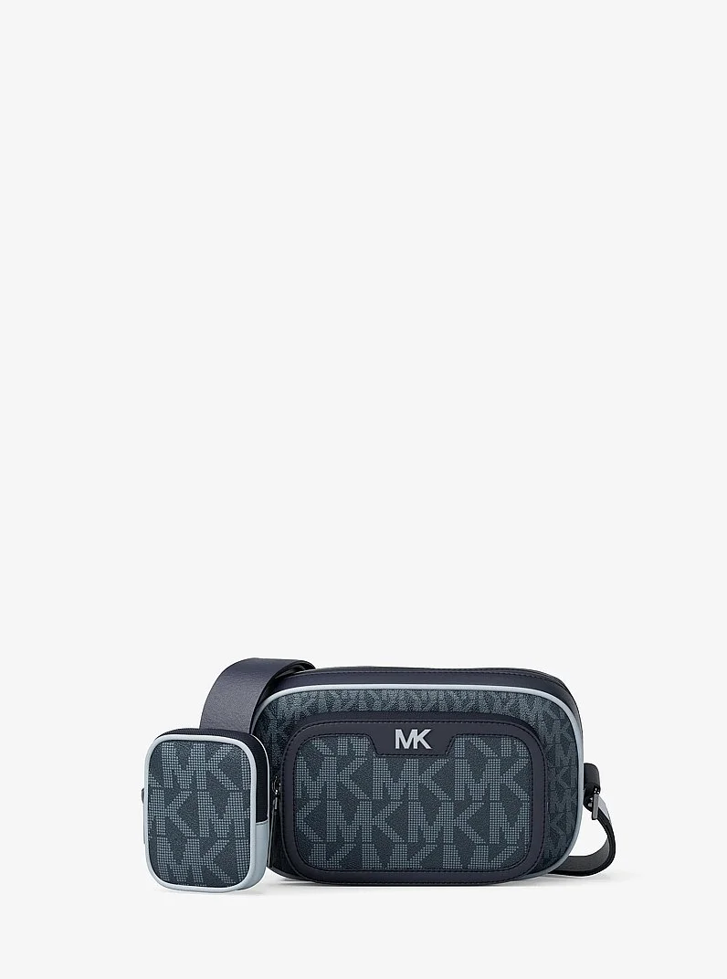 Cooper Small Signature Logo Camera Crossbody Bag With Pouch - 1