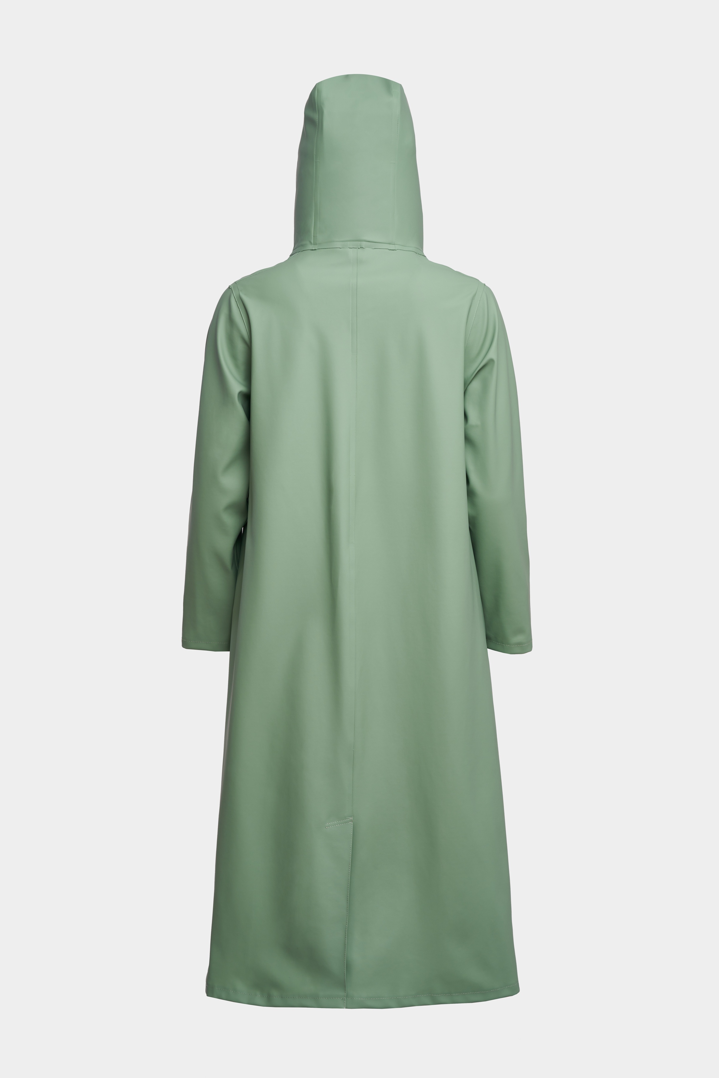 Mosebacke Long Raincoat Loden Green - 6