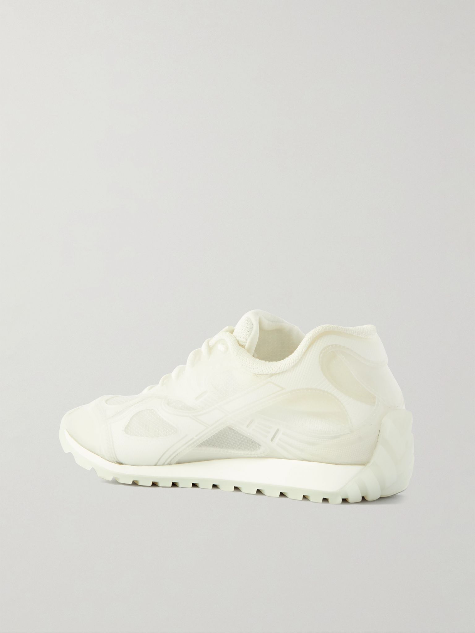 Orbit rubber and mesh sneakers White - 3