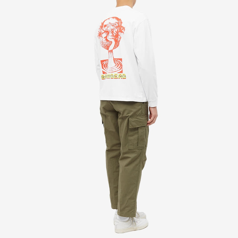 BRAIN DEAD Brain Dead Global Streams Long Sleeve T-Shirt outlook