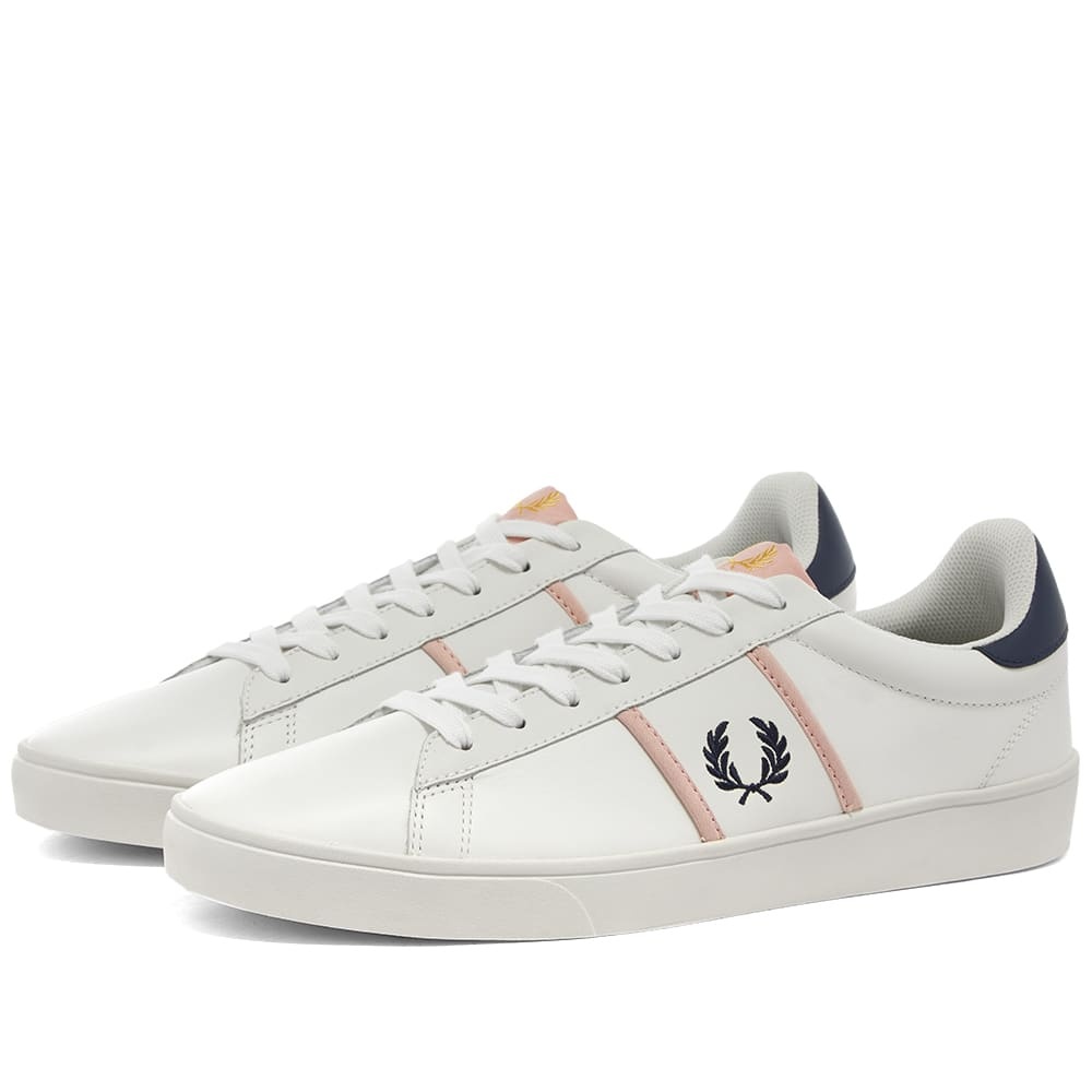 Fred Perry Spencer Leather Tipping Sneaker - 1