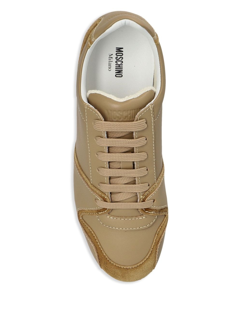 leather sneakers - 4