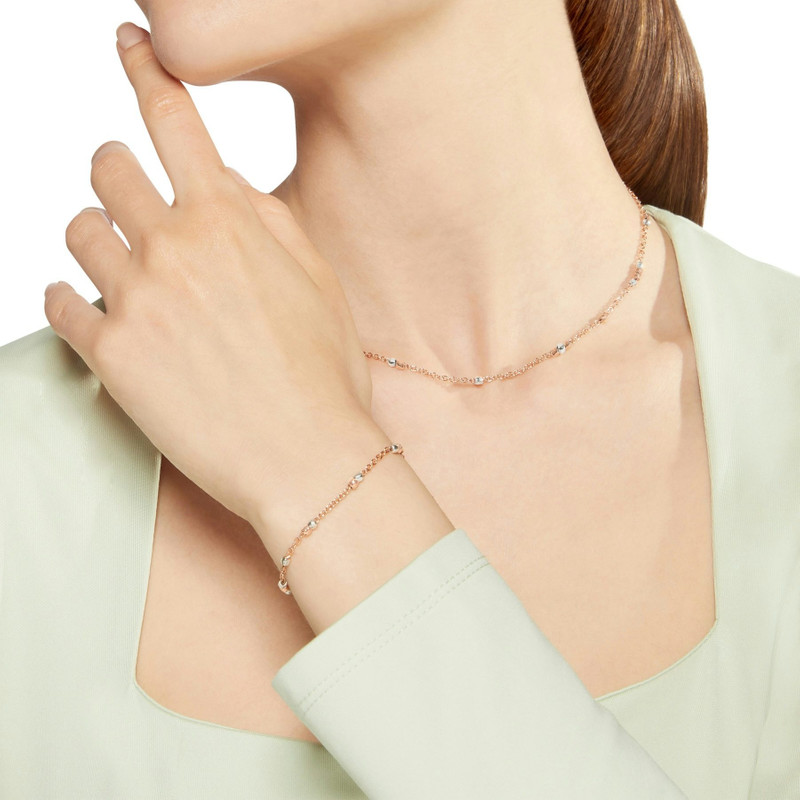 DoDo ROSE GOLD & SILVER MINI GRANELLI BRACELET outlook