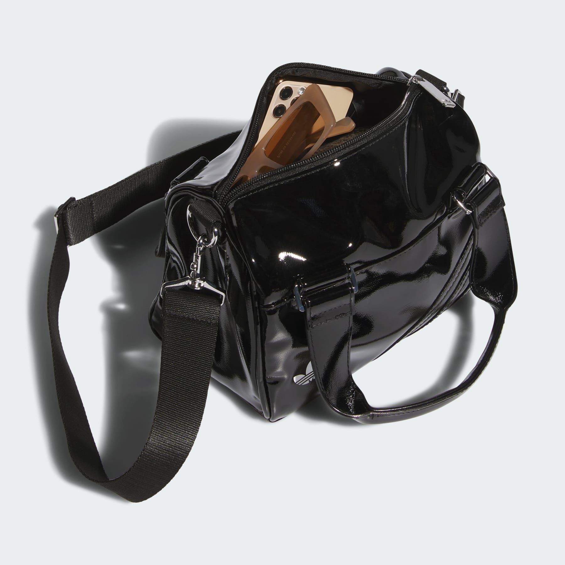 Patent Trefoil Crossbody Bag - 4