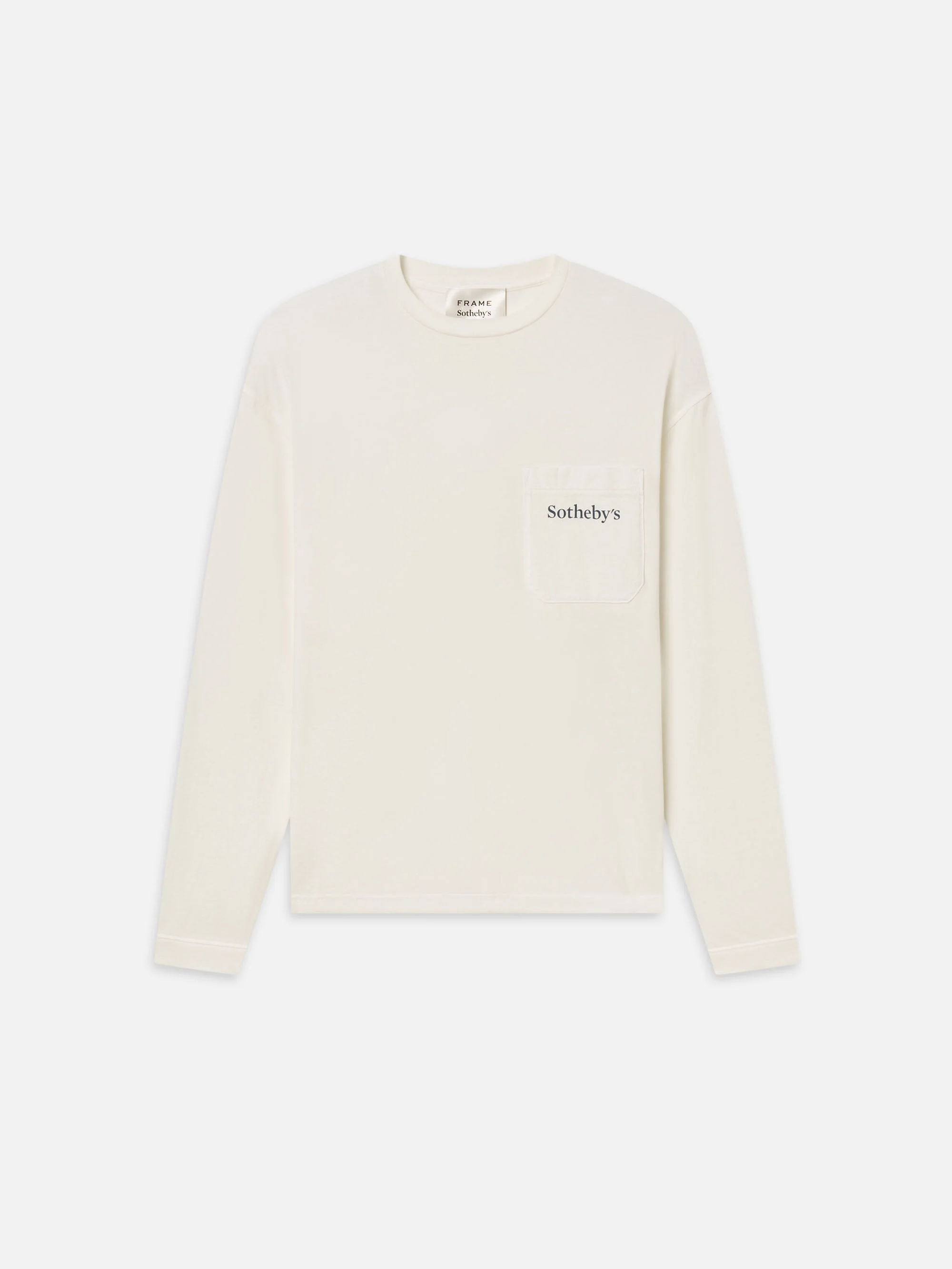 Sotheby's Unisex Long Sleeve Tee in White - 1