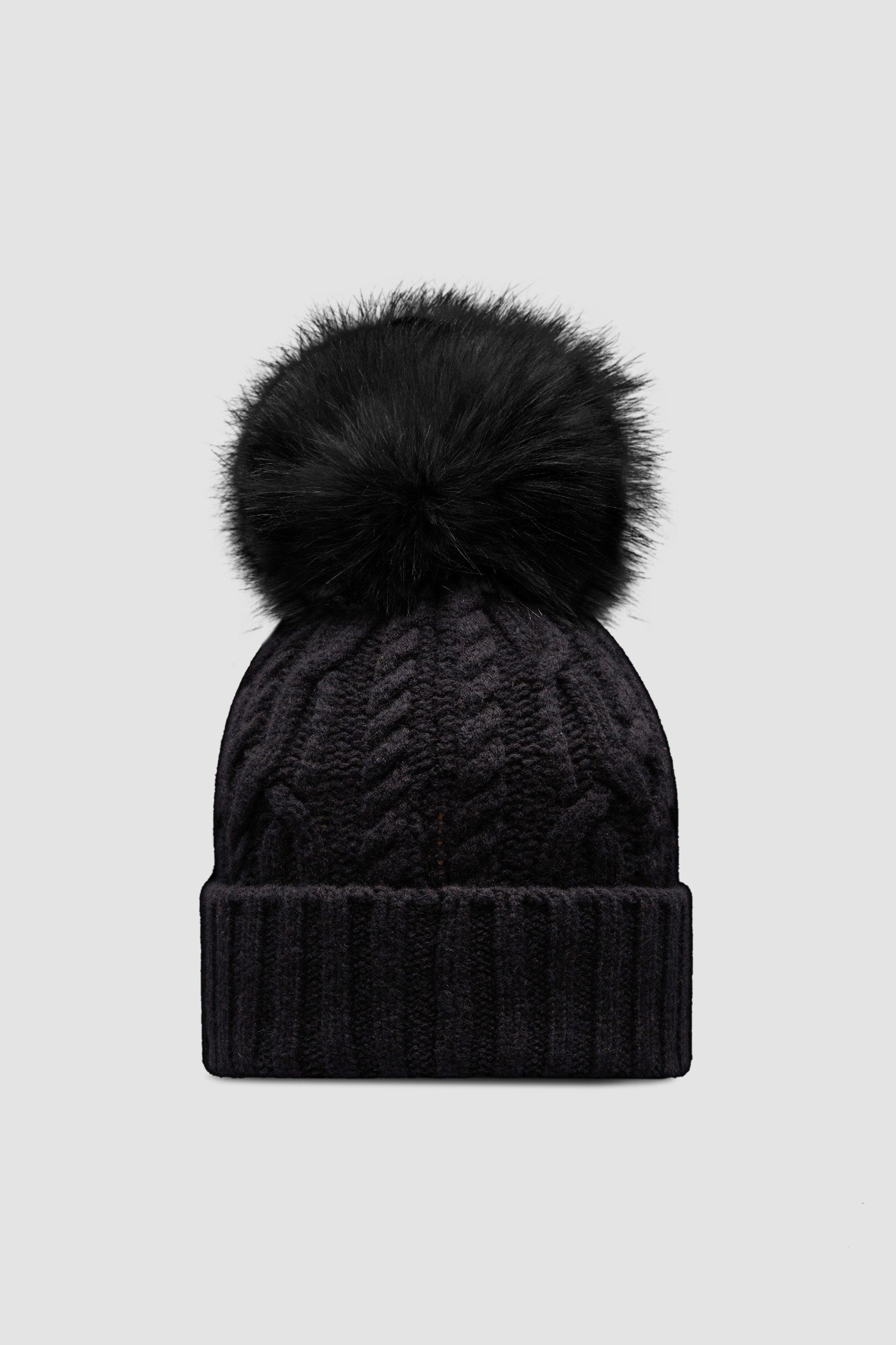 Cashmere Beanie with Pom Pom - 4