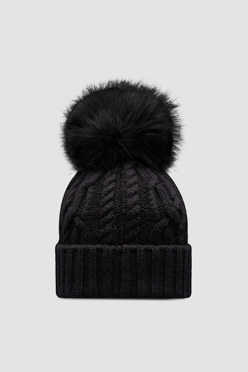 Cashmere Beanie with Pom Pom 4