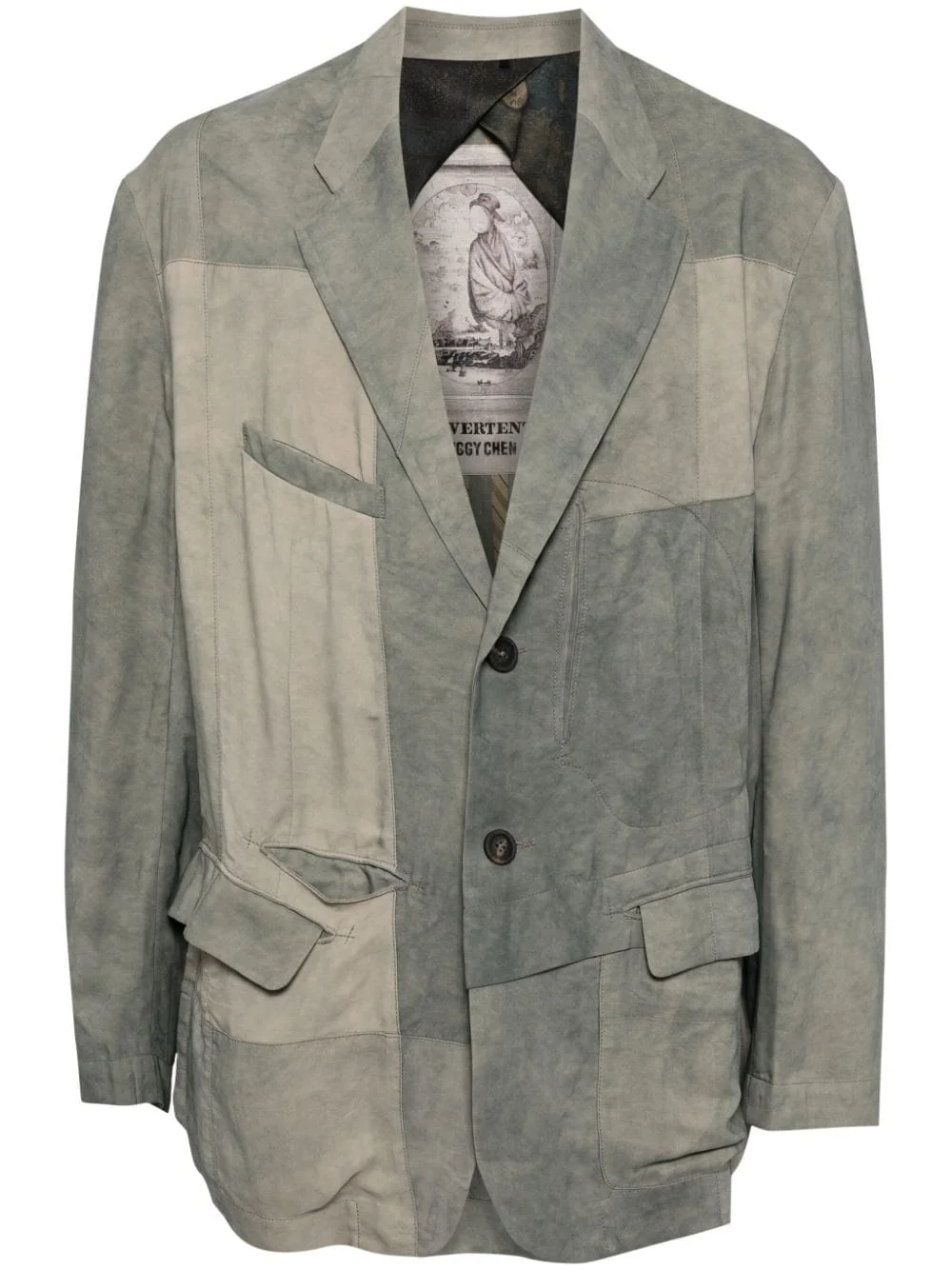 silk blend shirt - 1