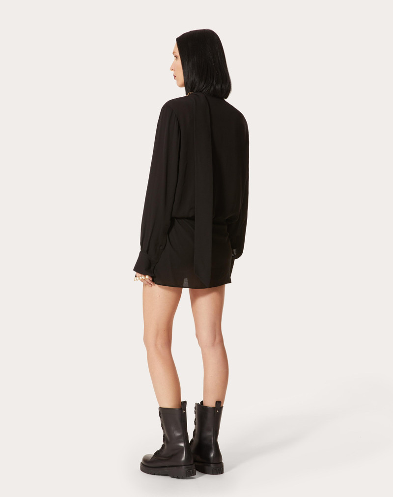 SHORT GEORGETTE DRESS 4