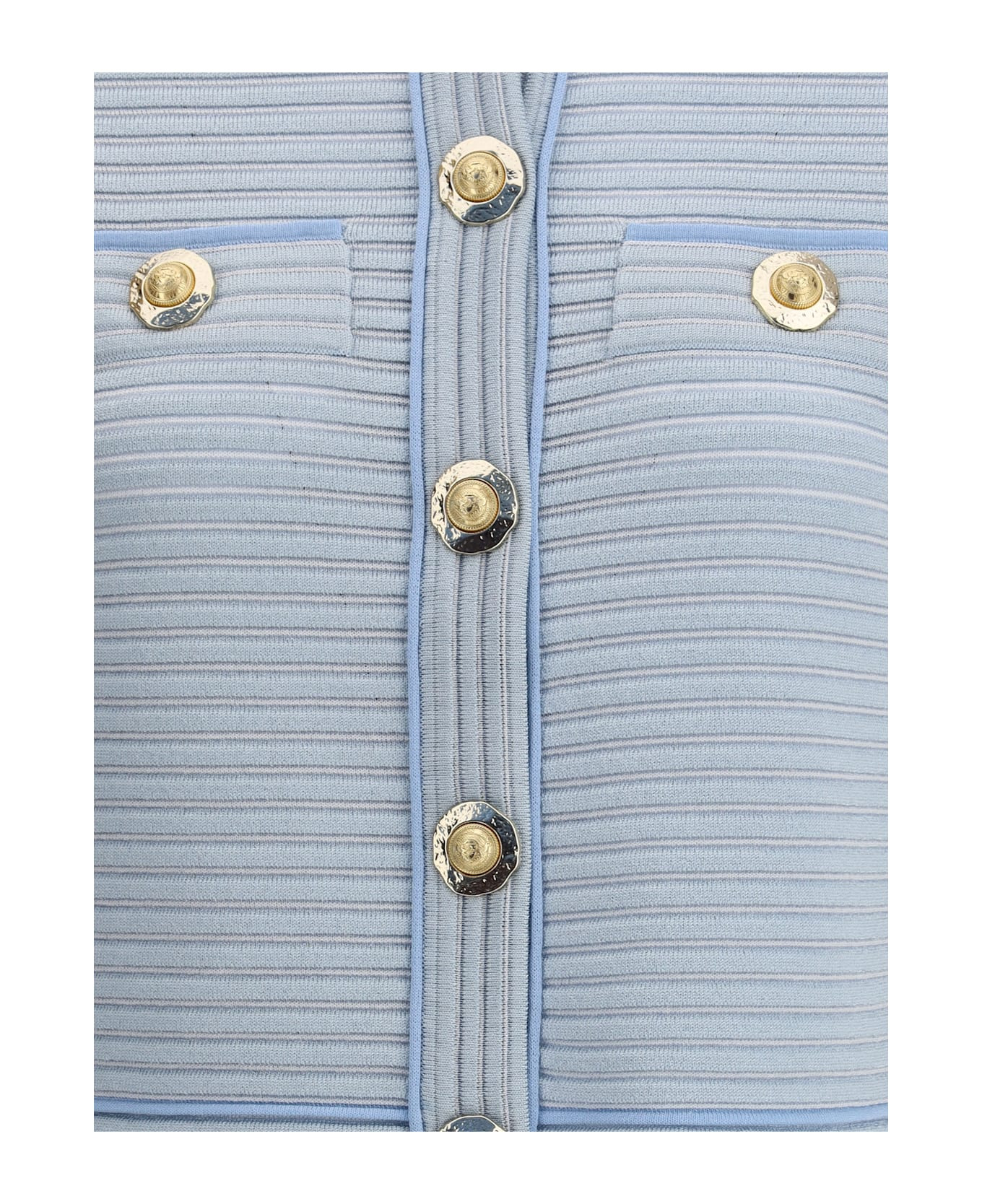 Embossed Knit Cardigan - 3