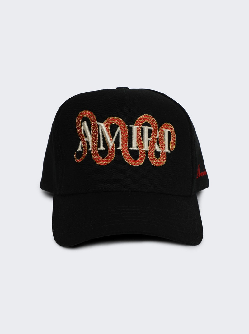 Amiri Snake Hat Black - 1