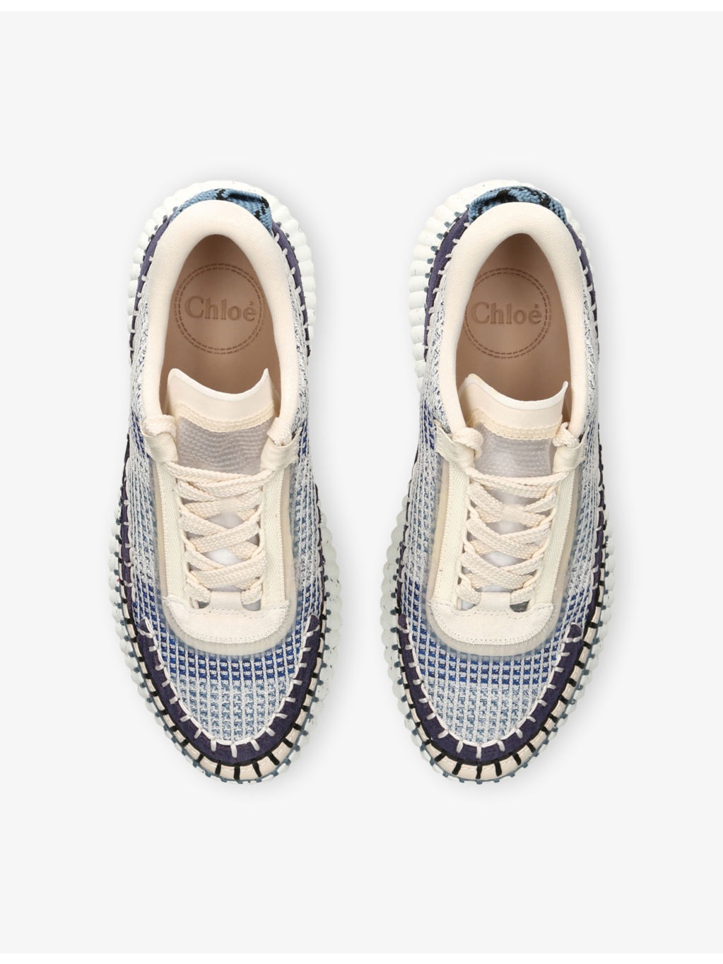 Nama Runner Mixed-Material Trainers - 2