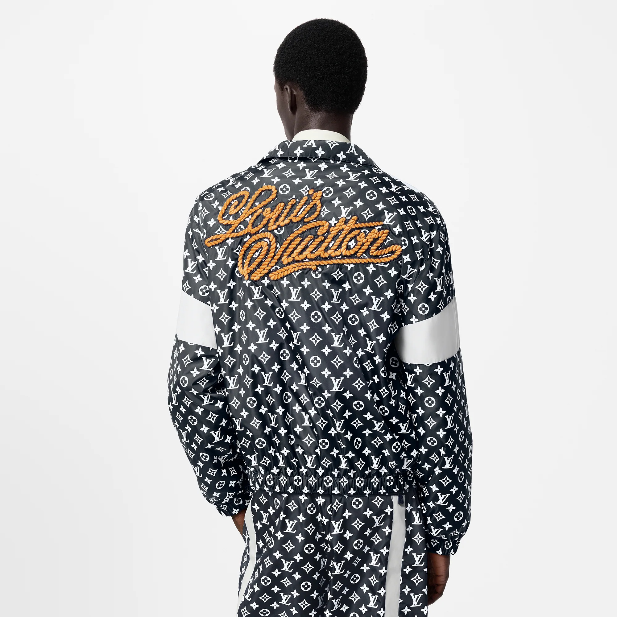 Louis Vuitton Monogram Printed Technical Track Top | REVERSIBLE Louis Vuitton Monogram Printed Technical Track Top | REVERSIBLE