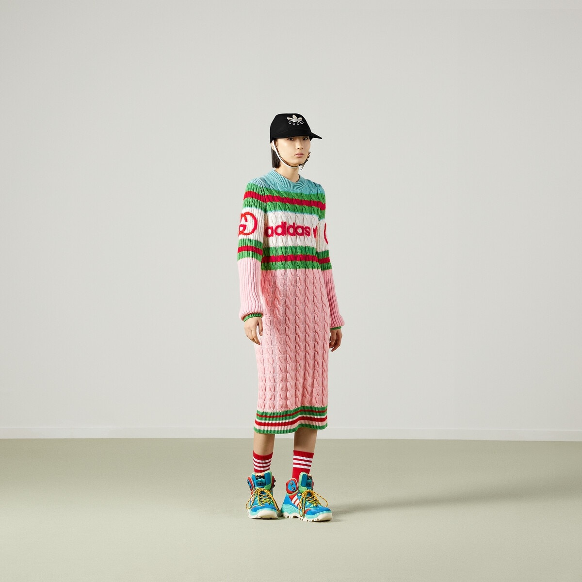 adidas x Gucci wool dress - 6