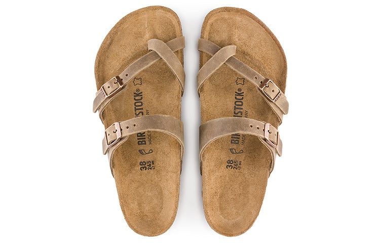 (WMNS) Birkenstock Mayari Series Cowhide Casual Brown Version 1011433 - 5
