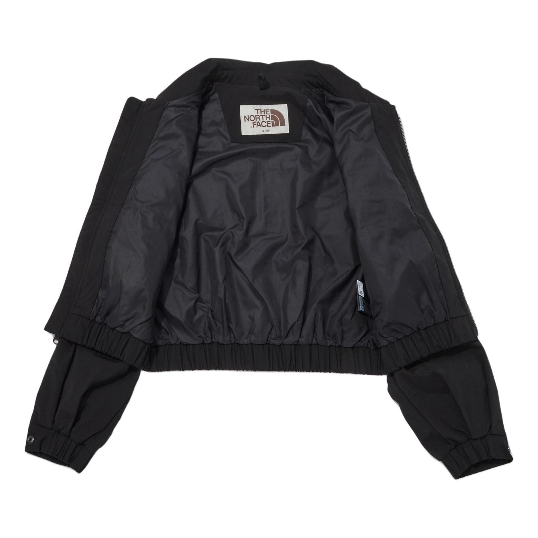 (WMNS) THE NORTH FACE White Labe Neilton Collar Jacket 'Black' NJ3BQ30K - 3