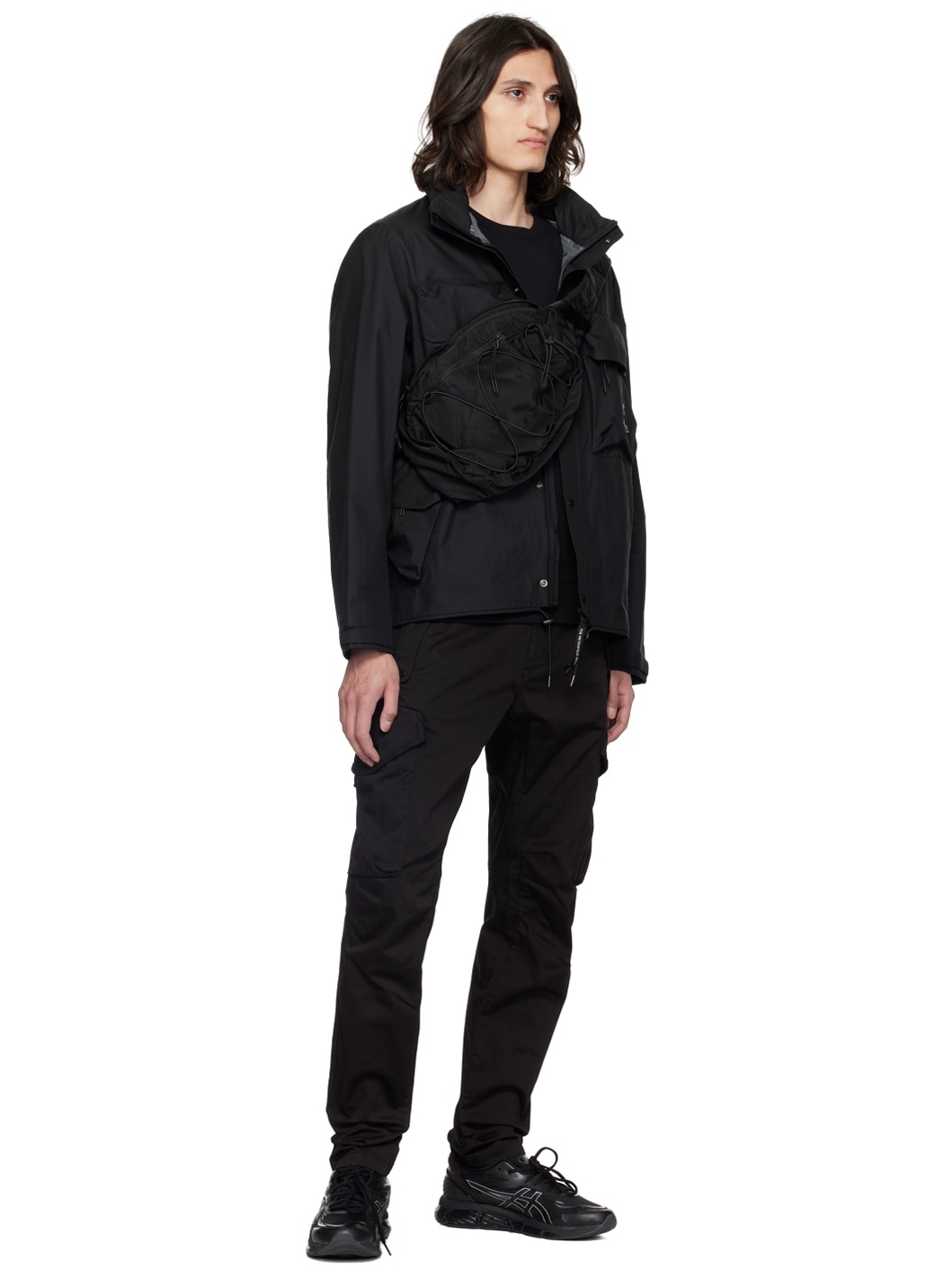 Black Utility Jacket - 5