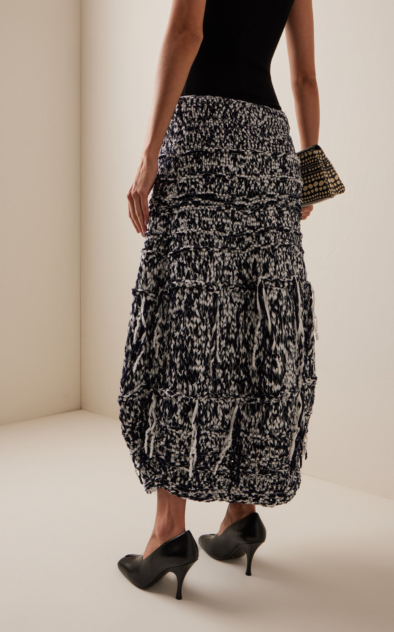 Inna Knit Cotton-Blend Maxi Skirt multi - 4