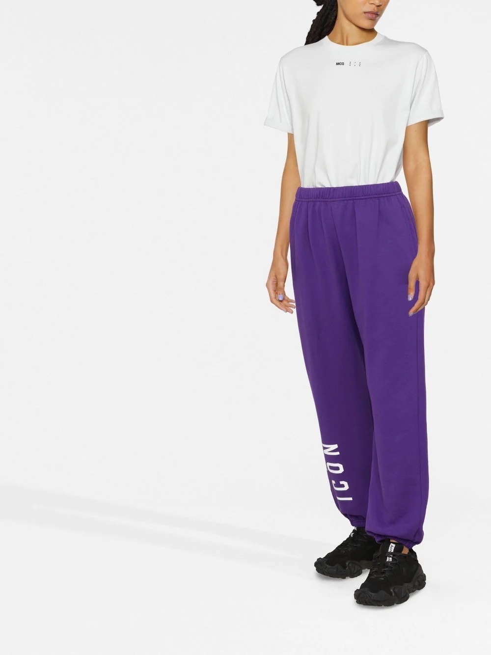 Icon logo-print track pants - 2