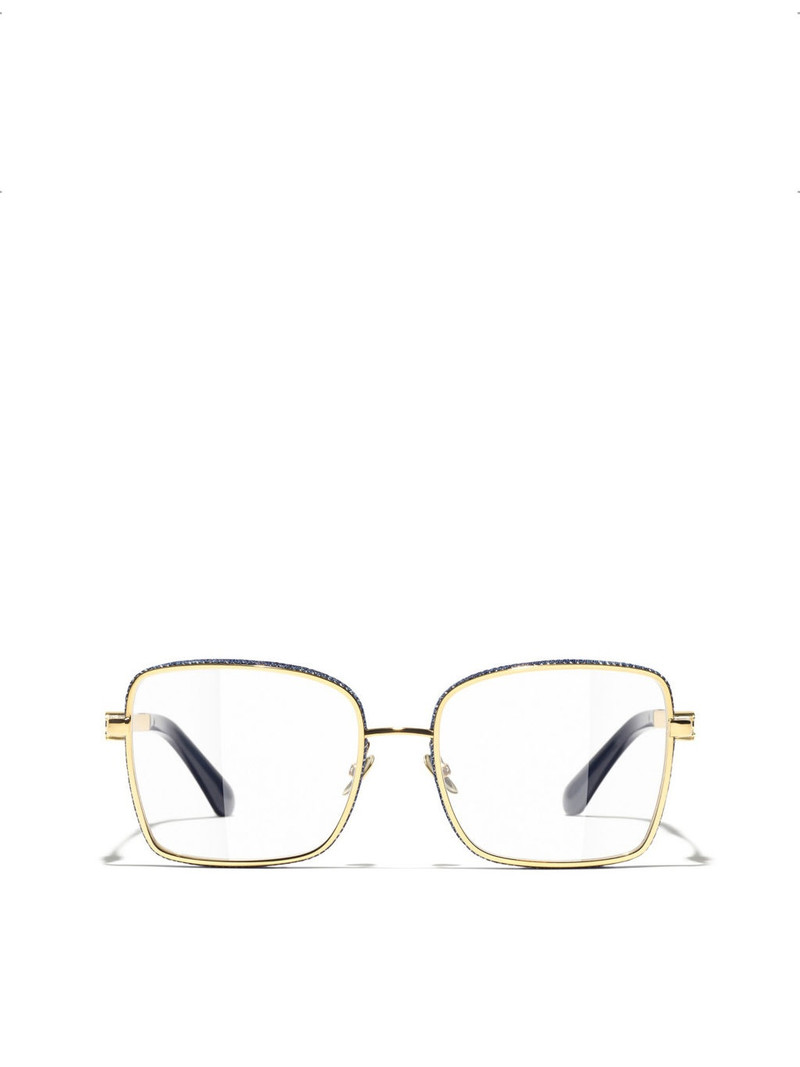 CH2219 Rectangle-Frame Metal Optical Glasses 1