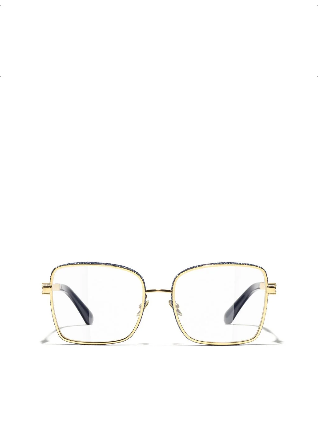 CH2219 Rectangle-Frame Metal Optical Glasses - 1