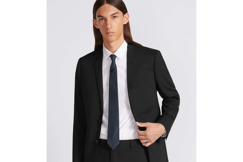 Dior Dior Oblique Embroidered Tie outlook