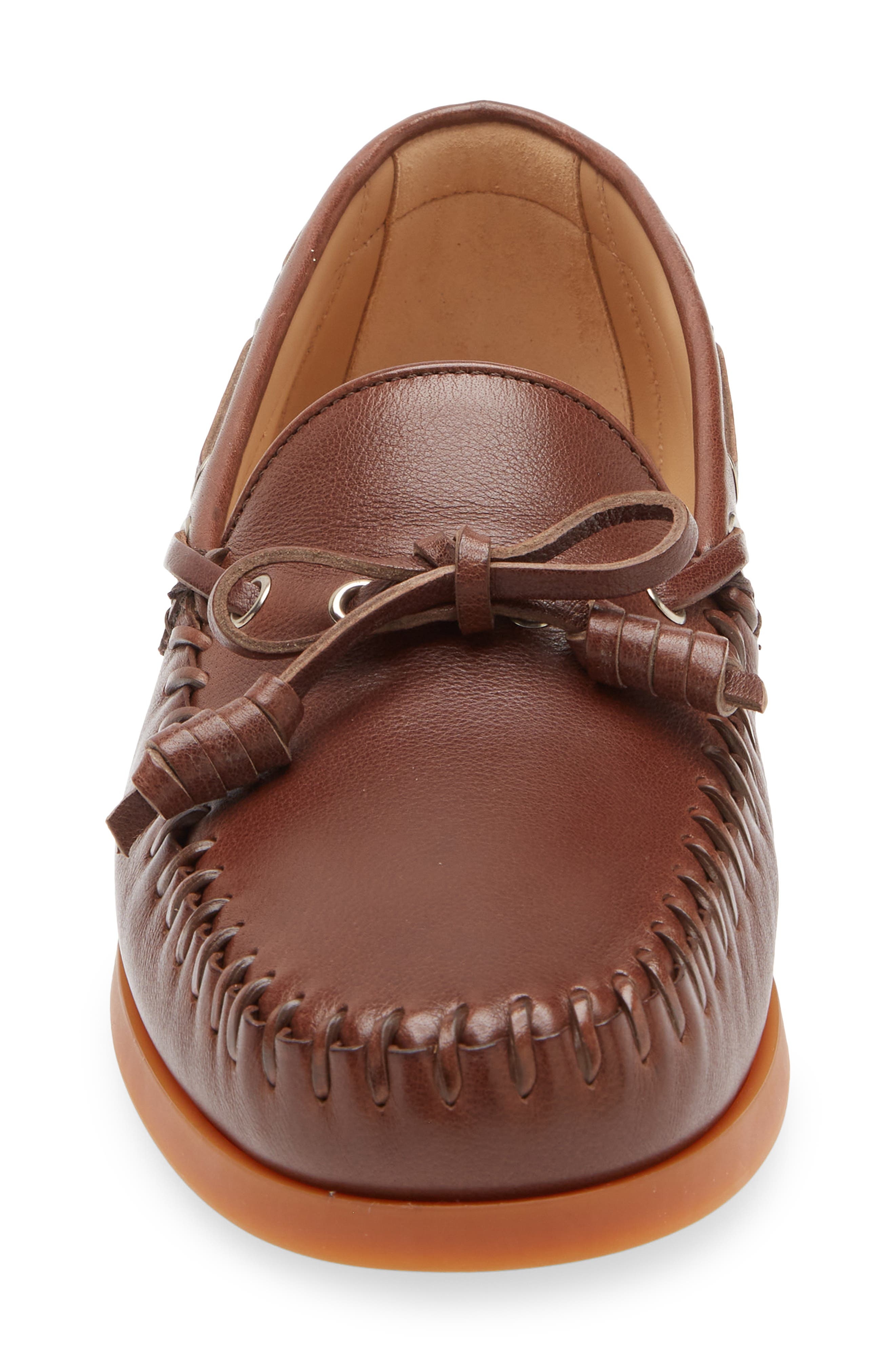 Valentino Garavani Boat Shoe in Brown at Nordstrom - 4