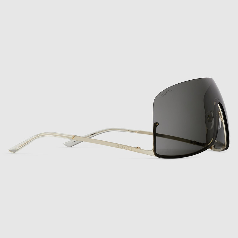 GUCCI Mask-shaped frame sunglasses outlook