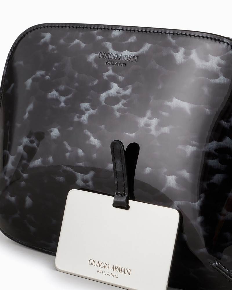 LA PRIMA CLUTCH WITH A TORTOISESHELL PRINT 6