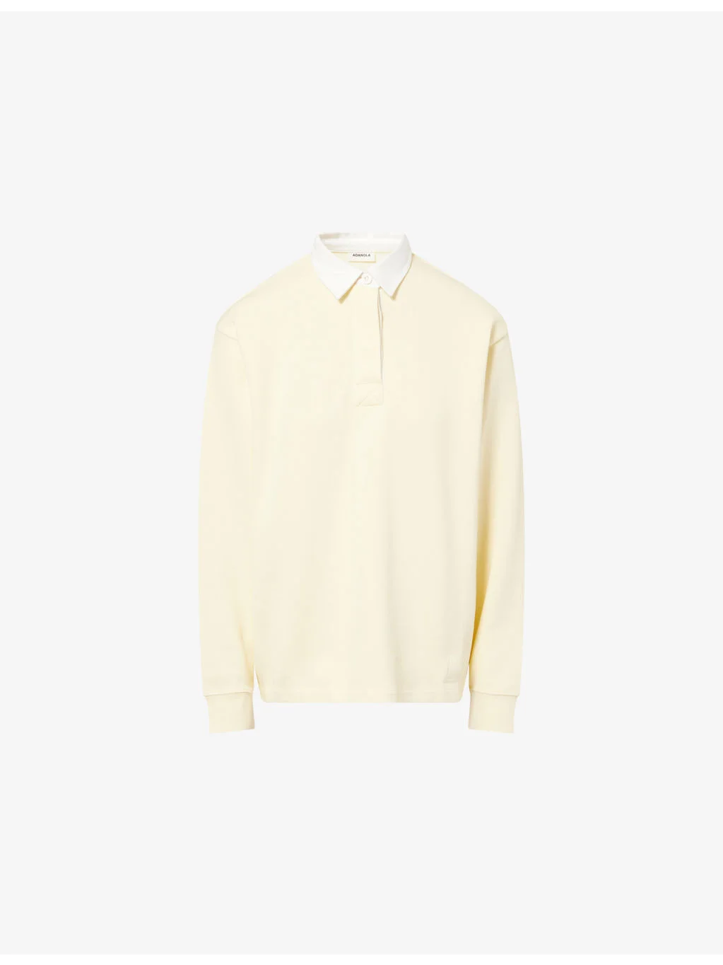 Varsity Oversized Rugby Cotton-Jersey Sweatshirt - 1