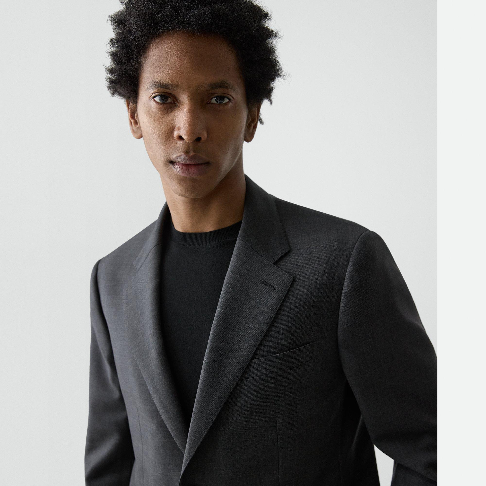 Relaxed Blazer in Stretch Wool - 5